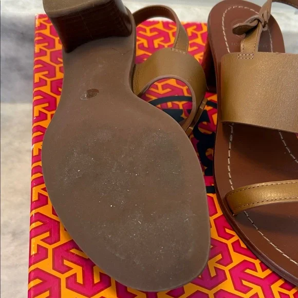 Tory Burch Royal Tan Sandals - Picture 2 of 3